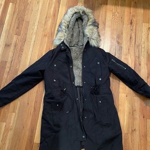 Maternity winter coat